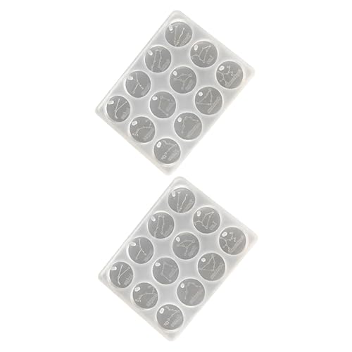 2Stücke Kristall Epoxidharz Form für DIY Sternbilder Silikonform Transparente Gießform für Schmuck und Langlebig und 2Stücke Kristall Epoxidharz Form für DIY Sternbilder Silikonform Transparente Gießform für Schmuck und Langlebig und von Uonlytech