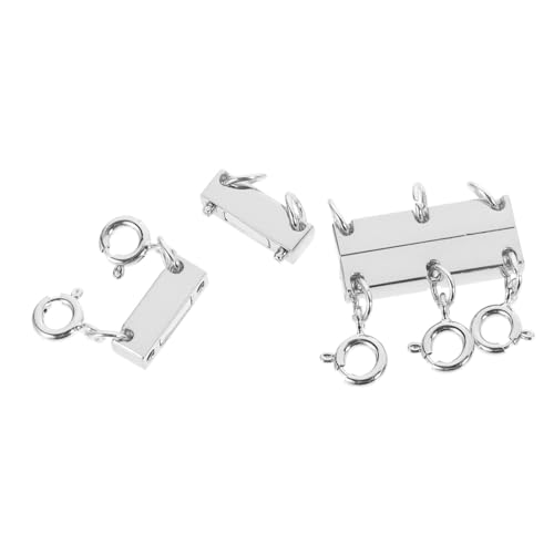 2Stücke Magnetverschluss für Mehrlagige DIY Schmuckverschluss für Armbänder und Robuste Einfach zu Bedienen für Schmuckherstellung 2Stücke Magnetverschluss für Mehrlagige DIY Schmuckverschluss für Armbänder und Robuste Einfach zu Bedienen für Schmuckherstellung von Uonlytech