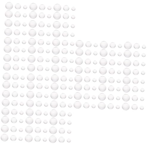 3 Sätze Diy Dew Form Aufnäher Resin Patches Für Karten Dekoration Bastelbedarf Für Handyhüllen Und Maniküre Bastelaccessoires 350 Stück * 3 von Uonlytech