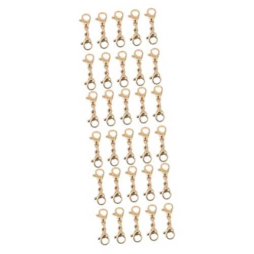 3 Sätze Lobster Clasps Multifunktionale Schmuckverschlüsse Für Armbänder Und Taschen Praktische Diy Zubehörteile Robust Und Tragbar Für Schmuckreparatur 10 Stück * 3 von Uonlytech