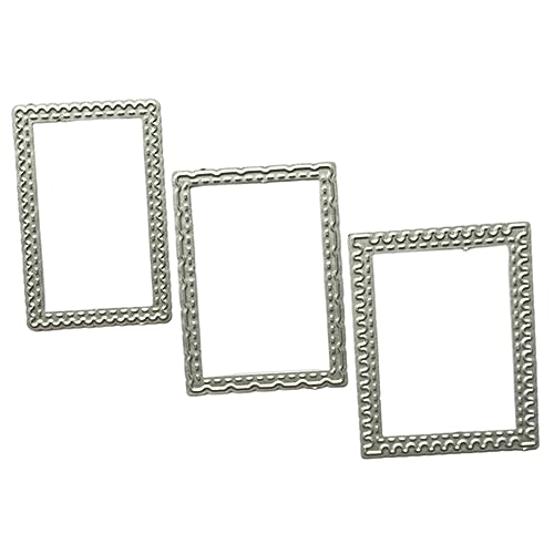 3 Sätze Stempel Stanzschablone Scrapbooking Stempelschablonen Kartenstempel Design Stanzschablonen Briefmarken Förmige Stanzformen Ausschnittstanzer Polymer 3 Stücke * 3 von Uonlytech