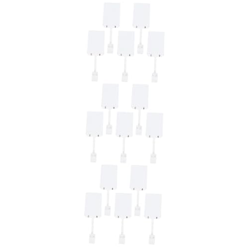 3 Sätze Teiliges Wasserdichte Preisetikettenhalter Für Supermärkte Verstellbare Displays Für Werbung Menüs Und Schilder Stabil Und Leicht Zu Handhaben 5 Stücke * 3 von Uonlytech