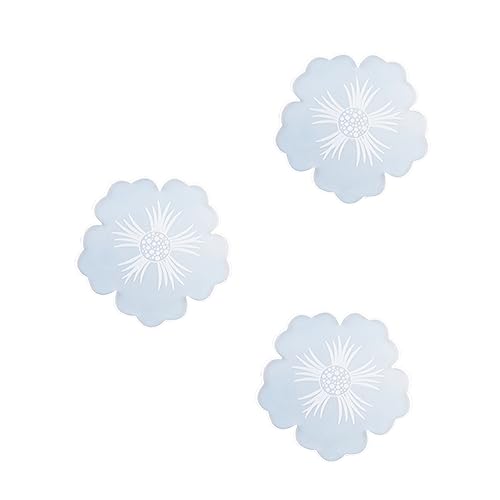 3 Stück Diy Epoxidharz Untersetzer Silikonform Blütenmuster Gießform für Bastelprojekte Heimdekoration und 3 Stück Diy Epoxidharz Untersetzer Silikonform Blütenmuster Gießform für Bastelprojekte Heimdekoration und von Uonlytech