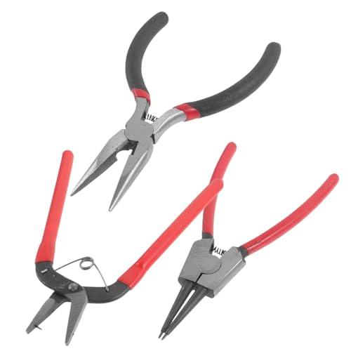 3 Stück Diy Lochzange für Schmuckherstellung Multifunktionale Handzange zum Bohren und Klemmen Präzisionswerkzeug für Bastelprojekte für Unterwegs von Uonlytech
