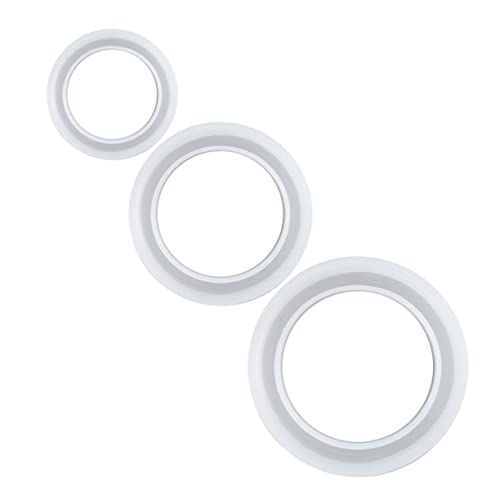 3 Stück Diy Silikon Gießform für Armbänder Teiliges für Projekte mit Epoxidharz Innere für Einzigartige Schmuckkreationen 3 Stück Diy Silikon Gießform für Armbänder Teiliges für Projekte mit Epoxidharz Innere für Einzigartige Schmuckkreationen von Uonlytech