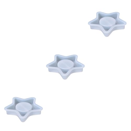 3 Stück Silikonform für Kerzenhalter Diy Gießform Hochwertigem Silikon für Bastelprojekte und Tischdekoration Langlebig und Bruchsicher Handwerksliebhaber 3 Stück Silikonform für Kerzenhalter Diy Gießform Hochwertigem Silikon für Bastelprojekte und Tischdekoration Langlebig und Bruchsicher Handwerksliebhaber von Uonlytech