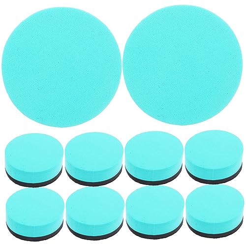 30 Stück Magnetische Whiteboard Radierer Teiliges und Langlebige Tafelwischer für Klassenzimmer Büro Zuhause Einfach zu Verwenden Lagern Farbige Runde Form Material von Uonlytech