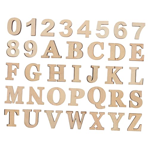 36 Stück Kleine Unlackierte Holzbuchstaben für Scrapbooking Diy Projekte und Dekoration Gestalten von Kunstwerken von Uonlytech