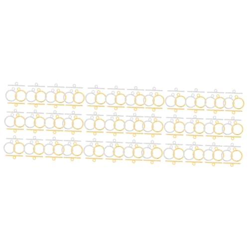 360 Sätze Teiliges von Offenen Ringen und Schmuckherstellungsverschlüssen Diy Armbänder und Langlebigem Legierungsmaterial für Schmuckprojekte von Uonlytech
