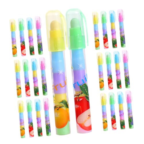 36Stücke Teiliges Kawaii Radiergummis für Lustige Radiergummis für Schule Büro und Partys Abnehmbares Design Langlebig und Tragbar für Kreative von Uonlytech