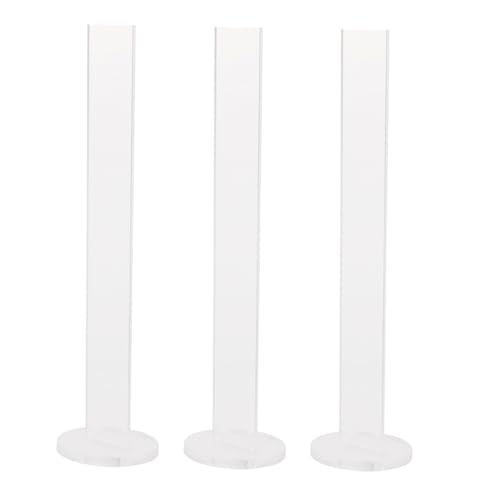 3Stücke Acryl Klebeband Organizer Transparenter Washi Tape Halter Praktischer Standbandständer für DIY Projekte zur Aufbewahrung von Bastelbedarf von Uonlytech