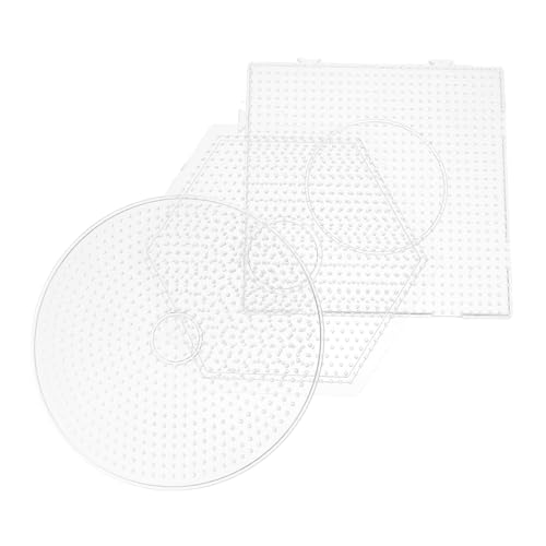 3Stücke Kunststoff Pegboards für Sicherungsperlen Bretter Formen Kreativität und Handfertigkeit von Uonlytech