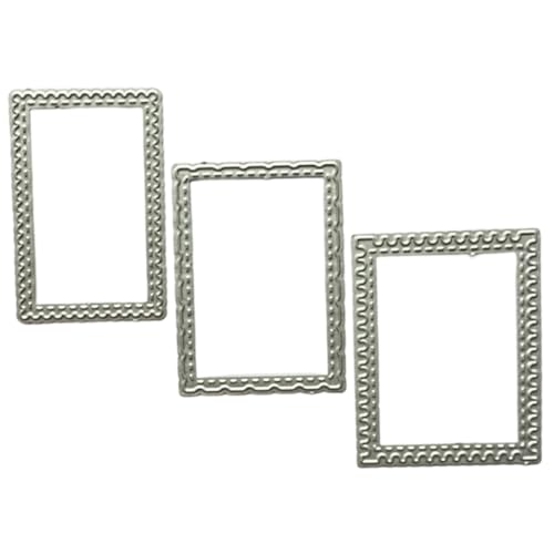 4 Sätze Stanzschablonen Carbonstahl Stanzformen Für Diy Karten Scrapbooking Fotoalben Robuste Schneideformen Für Bastelprojekte 3 Stücke * 4 von Uonlytech