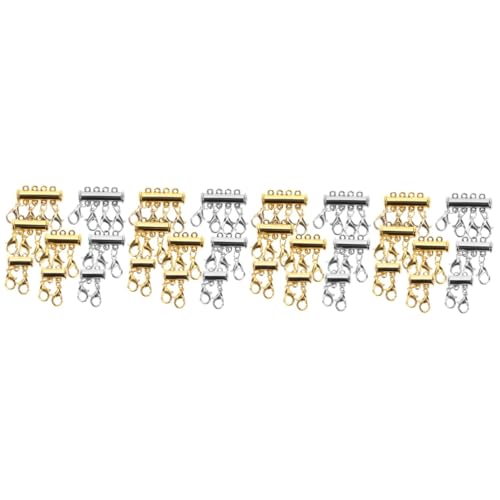 4 Sätze Teiliges Magnetverschluss Für Mehrlagige Und Armbänder Für Schmuckherstellung Verhindert Verwicklungen Und Sorgt Für Eleganten Look 8 Stück * 4 4 Sätze Teiliges Magnetverschluss Für Mehrlagige Und Armbänder Für Schmuckherstellung Verhindert Verwicklungen Und Sorgt Für Eleganten Look 8 Stück * 4 von Uonlytech