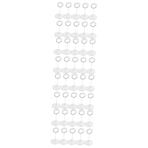 4 Sätze Tischkartenhalter Aus Eleganter Platzkartenclip Für Hochzeiten Und Events Kompakte Memo Halter Für Fotos Und Menüs Silberne Peacock Design 10 Stück * 4 von Uonlytech