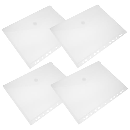 4 Stück Dokumententaschen Transparente Schreibmappen für Büro und Schule Praktische Aufbewahrung von Unterlagen und Schreibwaren Leicht und Tragbar 4 Stück Dokumententaschen Transparente Schreibmappen für Büro und Schule Praktische Aufbewahrung von Unterlagen und Schreibwaren Leicht und Tragbar von Uonlytech