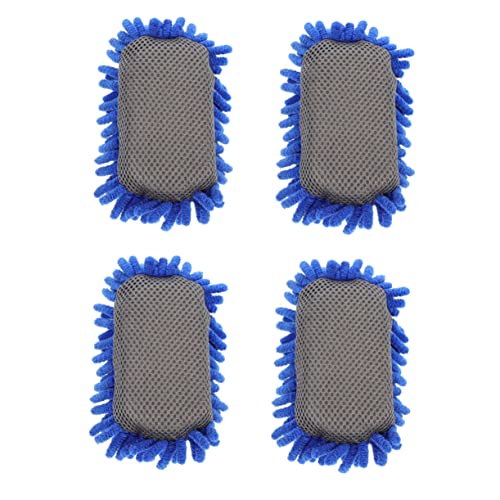4 Stück Teiliges Mikrofaser Whiteboard Radierer Waschbare Tafelradierer für Trockenlöschtafeln für Schule Büro und Zuhause Ergonomisches Design Bequem Hand von Uonlytech