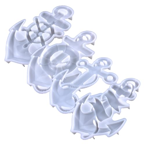4 Stück Teiliges Silikon Gießform für Diy Wanddekoration Flexibles Epoxy Mold für Designs für Handwerksprojekte und Personalisierte Wandornamente von Uonlytech