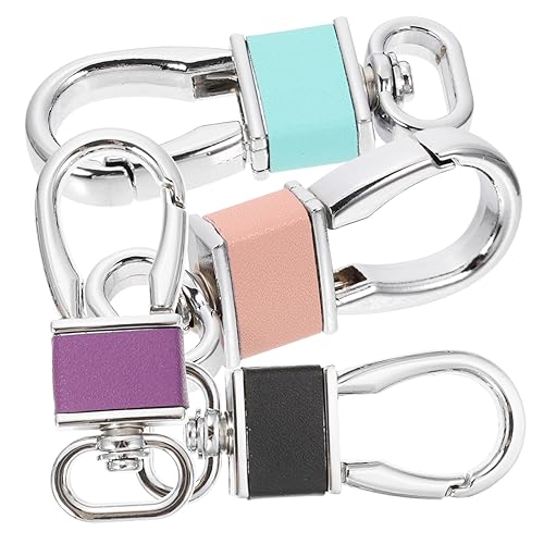 4Stücke Metall Karabiner Schlüsselanhänger Robuste Clips für Autoschlüssel Rucksäcke und Taschen Leicht Korrosionsbeständig und Praktisch für Organisation 4Stücke Metall Karabiner Schlüsselanhänger Robuste Clips für Autoschlüssel Rucksäcke und Taschen Leicht Korrosionsbeständig und Praktisch für Organisation von Uonlytech