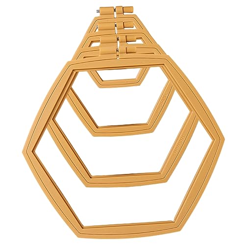 4Stücke Teiliges Stickrahmen Praktische Nähwerkzeuge für Kreuzstich Vielseitige Stickrahmen für DIY Projekte für Dekoration und 4Stücke Teiliges Stickrahmen Praktische Nähwerkzeuge für Kreuzstich Vielseitige Stickrahmen für DIY Projekte für Dekoration und von Uonlytech
