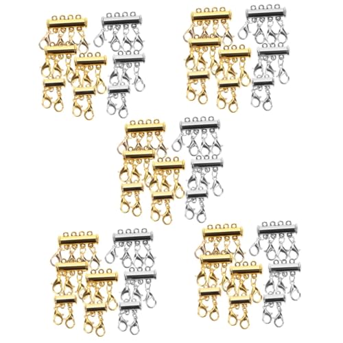 5 Sätze Teiliges Magnetverschluss Für Ketten Zum Schichten Armbändern Schmuckzubehör Für Diy Projekte Verhindert Verwicklungen Und Sorgt Für Einen Stilvollen Look 8 Stücke * 5 5 Sätze Teiliges Magnetverschluss Für Ketten Zum Schichten Armbändern Schmuckzubehör Für Diy Projekte Verhindert Verwicklungen Und Sorgt Für Einen Stilvollen Look 8 Stücke * 5 von Uonlytech