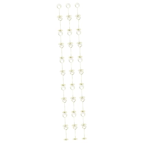 5 Sätze Teiliges Tischkartenhalter Aus Goldene Und Herzförmige Clips Für Hochzeiten Partys Menükarten Und Büroanwendungen Vielseitig Einsetzbar Foto Und Memo Halter 6 Stück * 5 von Uonlytech
