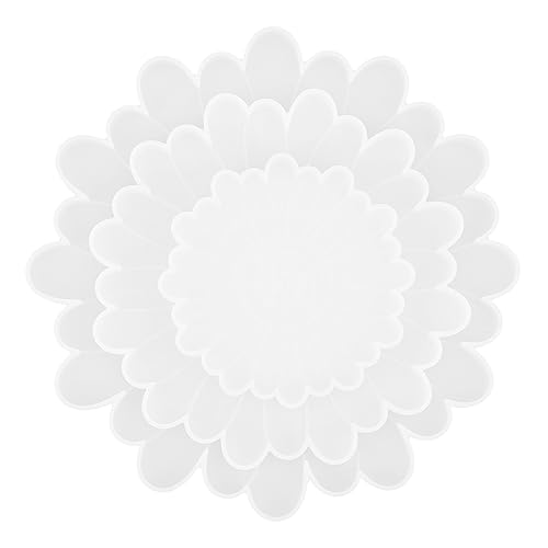 5 Stück Silikonform Untersetzer Teilig DIY Gießform Daisy Form für Bastelprojekte Flexibles und Langlebiges Material für Designs und Dekorationen 5 Stück Silikonform Untersetzer Teilig DIY Gießform Daisy Form für Bastelprojekte Flexibles und Langlebiges Material für Designs und Dekorationen von Uonlytech