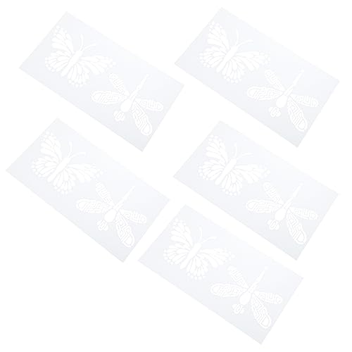 5 Stück Teiliges Schablonen für Schmetterling und Libelle Diy Malwerkzeug Wiederverwendbar für Bastelprojekte Scrapbooking und Kunstwerke 5 Stück Teiliges Schablonen für Schmetterling und Libelle Diy Malwerkzeug Wiederverwendbar für Bastelprojekte Scrapbooking und Kunstwerke von Uonlytech