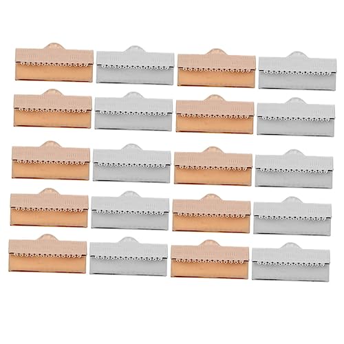 50 Stück Kupfer Manschetten Clips für Selbstgemachten Schmuck für Diy Projekte und Bastelarbeiten Langlebig und Bruchsicher von Uonlytech