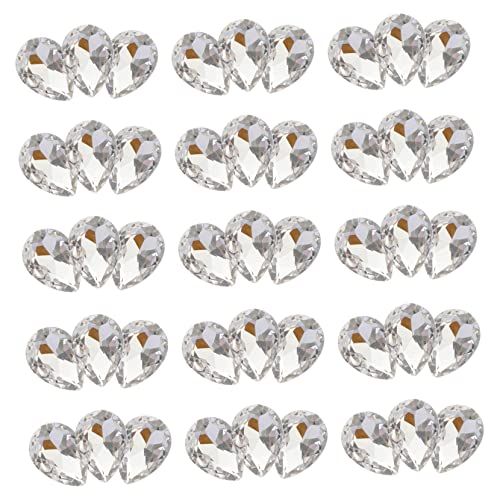 50Stücke Teardrop Strass Pointback für DIY Schmuck Facettierte für Bekleidungsdekoration und Handwerk 50Stücke Teardrop Strass Pointback für DIY Schmuck Facettierte für Bekleidungsdekoration und Handwerk von Uonlytech