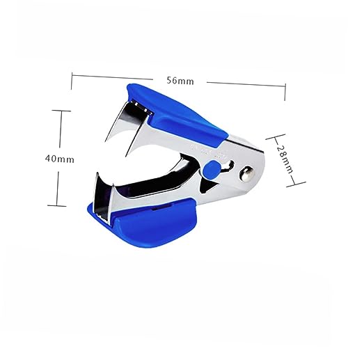 6 Stück Mini Heftklammern Entferner Handheld Nagelzieher für Bürobedarf Praktische und Büroartikel Zufälliger Farbe Zufällige Farbe von Uonlytech