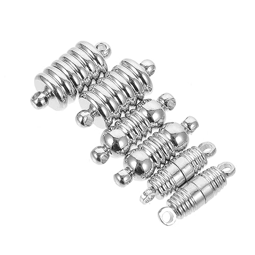 6 Stück Teiliges Magnetverschlüsse für Armbänder und Diy Schmuckherstellung für Bastelprojekte Leicht und Platzsparend 6 Stück Teiliges Magnetverschlüsse für Armbänder und Diy Schmuckherstellung für Bastelprojekte Leicht und Platzsparend von Uonlytech