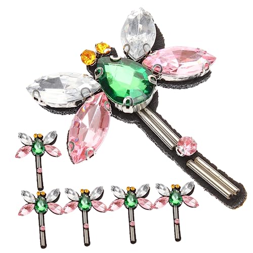 6Stücke Strass Tiermotiv Applikationen für DIY Kleidung Hüte Rucksäcke Glitzernde Flicken zur Dekoration und Reparatur Handgefertigte Patches mit Perlen von Uonlytech