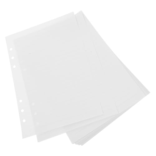 80 Blatt Nachfüllpapier für Ringbuch Linierte Schreibseiten für Notizbuch Planner und Journaling Praktische Ergänzung für Studierende und Kreative von Uonlytech
