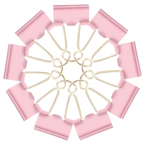 9 Stück Teiliges Dekorative Binder Clips Vielseitige Büroklammern für Dokumente Notizen Karten und Stabil und Langlebig für Organisation von Unterlagen und Snacks 9 Stück Teiliges Dekorative Binder Clips Vielseitige Büroklammern für Dokumente Notizen Karten und Stabil und Langlebig für Organisation von Unterlagen und Snacks von Uonlytech