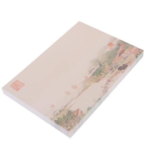 Buch Notizblöcke im Chinesischen Stil Selbstklebende Notizblätter für Planung und Organisation für To Do Listen und Diy Projekte von Uonlytech