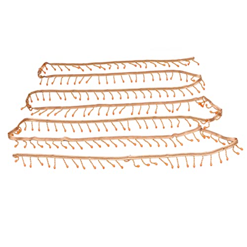 Geflochtene Hängende Perlen Quaste Trim für Diy Handwerk Dekorative Fensterborte für Vorhänge Sofas und Projekte Geflochtene Hängende Perlen Quaste Trim für Diy Handwerk Dekorative Fensterborte für Vorhänge Sofas und Projekte von Uonlytech