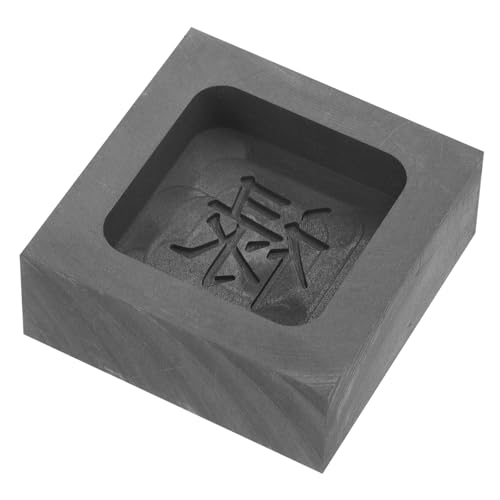 Graphit Schmelzform für Wiederverwendbare Gießform Hochreinem Graphit für DIY Projekte und Wissenschaftliche Experimente von Uonlytech