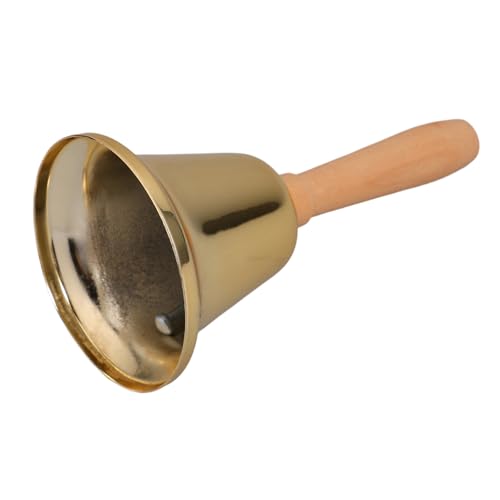 Handheld Metallklingel mit Holzgriff Lauter Serviceläutebell für Restaurant Hotel Schule und Weihnachtsdeko Kompakte Klarer Vielseitig Einsetzbar Handheld Metallklingel mit Holzgriff Lauter Serviceläutebell für Restaurant Hotel Schule und Weihnachtsdeko Kompakte Klarer Vielseitig Einsetzbar von Uonlytech