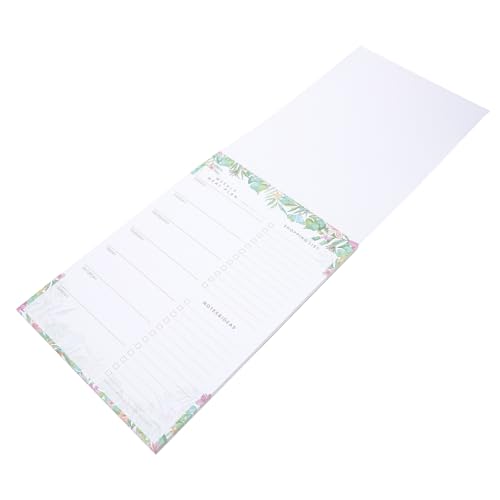 Magnetischer Notizblock kühlschrank Zeitplan-Notizblockmagnet magnetischer Plan-Notizblock magnetischer Einkaufslistenmagnet Einkaufsliste für Magnetkühlschränke Papier von Uonlytech
