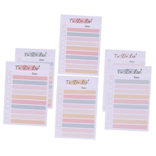 Memo Pads mit Reißbaren Aufklebern Verschiedenen für Schule Büro und Zuhause Haftend und Rückstandsfrei Ablösbar für Notizen und Organisation von Uonlytech