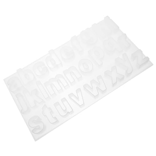 Silikon Gießform für Diy Alphabet Schmuck Schlüsselanhänger und Pendelgestaltung Leicht zu Entformen für Harz und Kunstharzprojekte für Accessoires Silikon Gießform für Diy Alphabet Schmuck Schlüsselanhänger und Pendelgestaltung Leicht zu Entformen für Harz und Kunstharzprojekte für Accessoires von Uonlytech