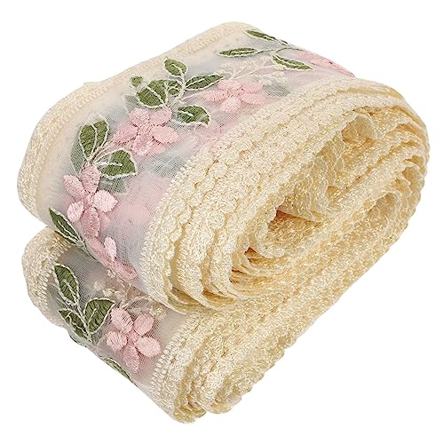 Spitzenband für Hochzeitsdekoration und Diy Bastelprojekte Yards Breit Hochwertigem Blumenmusterbesticktem für Applikationen und Gestaltung Spitzenband für Hochzeitsdekoration und Diy Bastelprojekte Yards Breit Hochwertigem Blumenmusterbesticktem für Applikationen und Gestaltung von Uonlytech