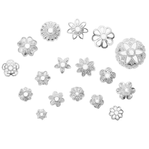 Uonlytech 1 Buddhistischer Perlenblumenhalter Kappen Schmuck Blumen- lose Perle lose Charm-Perlen DIY-Versorgung DIY liefert Perlenfunde Metall Silver Uonlytech 1 Buddhistischer Perlenblumenhalter Kappen Schmuck Blumen- lose Perle lose Charm-Perlen DIY-Versorgung DIY liefert Perlenfunde Metall Silver von Uonlytech