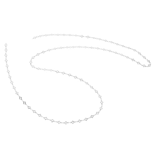 Uonlytech 1 Kupferkette Ersatz-halskettenkette Halskettenketten Für Die Schmuckherstellung Kette Zur Schmuckherstellung Halskette Zum Handwerk Ketten Zur Schmuckherstellung Silver von Uonlytech
