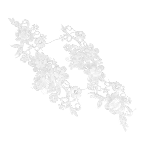 Uonlytech 1 Paar Diy Spitzenband für Bastelprojekte Handgefertigte Blumenborte für Hochzeiten Geburtstage und Gartenarbeiten Reinem Weiß Uonlytech 1 Paar Diy Spitzenband für Bastelprojekte Handgefertigte Blumenborte für Hochzeiten Geburtstage und Gartenarbeiten Reinem Weiß von Uonlytech