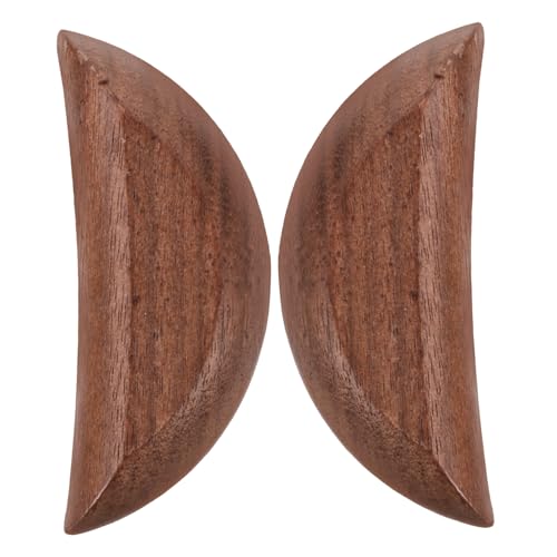Uonlytech 1 Paar Wahrsagetempel Dekorationsartikel Spirituelle Retro Tasse Wahrsagewerkzeuge Zubehör Wahrsagebecher Chinesische Wahrsage Requisite Kaffeeholz von Uonlytech