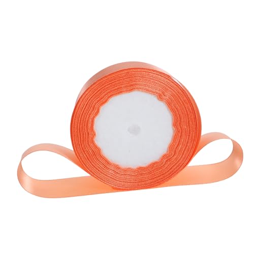 Uonlytech 1 Rolle Bandrolle für dekorativ Gold hochzeitsgeschenk Geschenkband Schleifenband Rosa Partyverpackungsband Seidenband festliches Band Festivalband Höchzeitsdeko Auto Polyester von Uonlytech