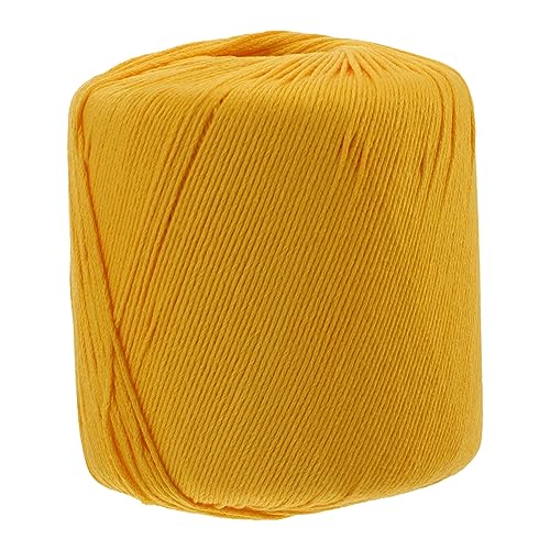 Uonlytech 1 Rolle DIY Baumwollgarn Gelbes Langlebiges Strickseil für Handwerk für Häkelprojekte Kunsthandwerk und Stricken Einfach zu Reinigen und Vielseitig Einsetzbar Uonlytech 1 Rolle DIY Baumwollgarn Gelbes Langlebiges Strickseil für Handwerk für Häkelprojekte Kunsthandwerk und Stricken Einfach zu Reinigen und Vielseitig Einsetzbar von Uonlytech
