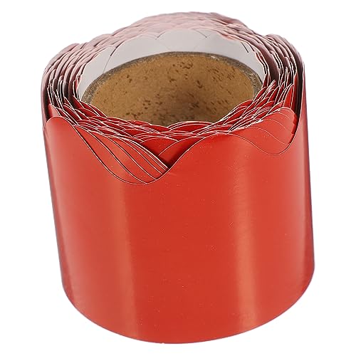 Uonlytech 1 Rolle Dekorative Bordüren für Pinnwände Roll Wellenkante Klassenzimmer und Zuhause Leicht Anzubringen für Schulprojekte und Kreative Dekorationen Uonlytech 1 Rolle Dekorative Bordüren für Pinnwände Roll Wellenkante Klassenzimmer und Zuhause Leicht Anzubringen für Schulprojekte und Kreative Dekorationen von Uonlytech
